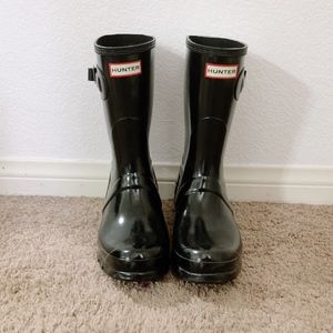 Hunter Shoes - Hunter Original Short Gloss Rain Boots Hunter Shoes - Hunter Original Short Gloss Rain Boots